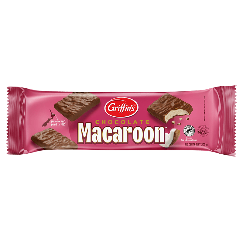 41356 Macaroon Chocolate 24x200g FRONT